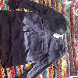 MWT h&m blue blouse.